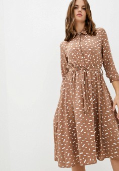 Платье, Rainrain, цвет: коричневый. Артикул: RTLAAW452701. Rainrain