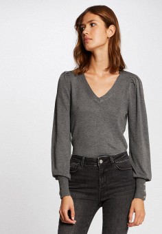 Пуловер, Morgan, цвет: серый. Артикул: RTLAAW601101. Morgan