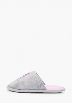 Тапочки, Kapika, цвет: серый. Артикул: RTLAAW674001. Девочкам / Обувь / Домашняя обувь