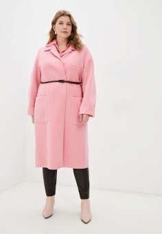 Пальто, Elena Miro, цвет: розовый. Артикул: RTLAAW683001. Elena Miro