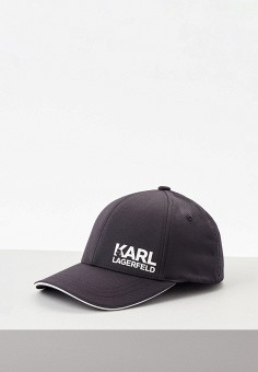 Бейсболка, Karl Lagerfeld, цвет: черный. Артикул: RTLAAW796902. Аксессуары / Головные уборы