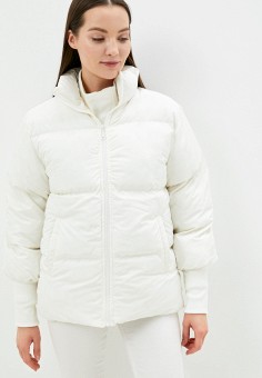 Куртка утепленная, Trendyol, цвет: белый. Артикул: RTLAAW870401. Trendyol
