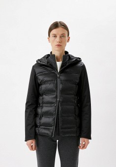 Куртка утепленная, EA7, цвет: черный. Артикул: RTLAAX166602. EA7