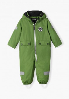 Комбинезон утепленный, Reima, цвет: зеленый. Артикул: RTLAAX248301. Новорожденным / Одежда