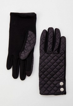 Перчатки, Lauren Ralph Lauren, цвет: черный. Артикул: RTLAAX277802. Аксессуары / Перчатки и варежки