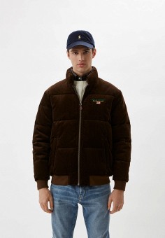 Куртка утепленная, Polo Ralph Lauren, цвет: коричневый. Артикул: RTLAAX279201. Polo Ralph Lauren