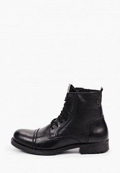 Ботинки, Jack & Jones, цвет: черный. Артикул: RTLAAX408902. Обувь / Ботинки / Высокие ботинки