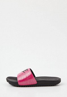Сланцы, Nike, цвет: розовый. Артикул: RTLAAX432701. Мальчикам / Обувь / Резиновая обувь / Сланцы