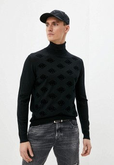 Водолазка, Karl Lagerfeld, цвет: черный. Артикул: RTLAAX524001. Одежда / Джемперы, свитеры и кардиганы / Водолазки