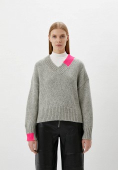 Пуловер, Helmut Lang, цвет: серый. Артикул: RTLAAX531201. Helmut Lang