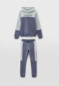 Костюм спортивный, Calvin Klein Jeans, цвет: серый. Артикул: RTLAAX561201. Calvin Klein Jeans