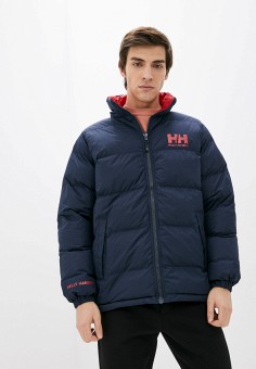 Куртка утепленная, Helly Hansen, цвет: красный, синий. Артикул: RTLAAX641001. Одежда / Верхняя одежда / Пуховики и зимние куртки