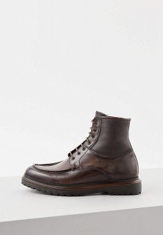 Ботинки, Baldinini, цвет: коричневый. Артикул: RTLAAX681802. Обувь / Ботинки / Baldinini