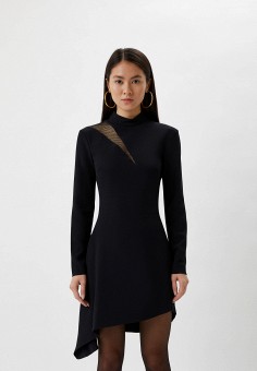 Платье, Just Cavalli, цвет: черный. Артикул: RTLAAX717101. Одежда / Just Cavalli