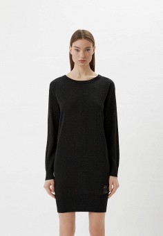 Платье, Armani Exchange, цвет: черный. Артикул: RTLAAX810001. Одежда / Armani Exchange