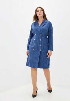 Платье, Francesca Peretti, цвет: синий. Артикул: RTLAAX935401. Одежда / Francesca Peretti