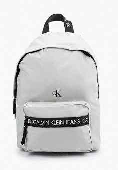 Рюкзак, Calvin Klein Jeans, цвет: серый. Артикул: RTLAAY061501. Девочкам / Аксессуары  / Рюкзаки