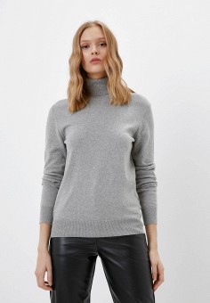 Водолазка, Basics & More, цвет: серый. Артикул: RTLAAY170101. Одежда / Джемперы, свитеры и кардиганы / Водолазки
