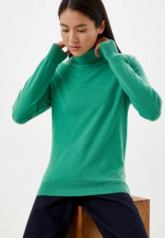Водолазка, Basics & More, цвет: бирюзовый. Артикул: RTLAAY170601. Одежда / Джемперы, свитеры и кардиганы / Водолазки