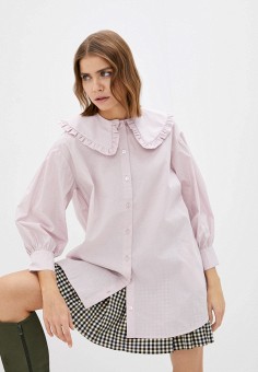 Блуза, Rainrain, цвет: розовый. Артикул: RTLAAY199301. Одежда / Блузы и рубашки / Блузы / Rainrain