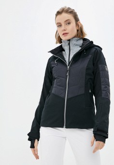 Куртка горнолыжная, Icepeak, цвет: черный. Артикул: RTLAAY378701. Одежда / Icepeak