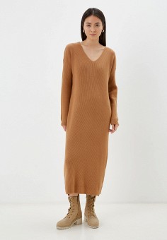 Платье, Moocci, цвет: коричневый. Артикул: RTLAAY467701. Moocci
