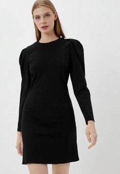 Платье, Naf Naf, цвет: черный. Артикул: RTLAAY484301. Naf Naf
