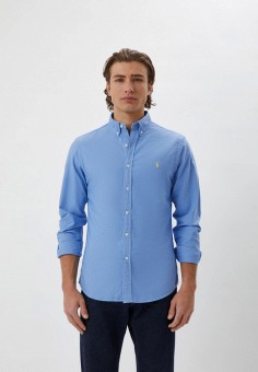 Рубашка, Polo Ralph Lauren, цвет: голубой. Артикул: RTLAAY589501. Polo Ralph Lauren
