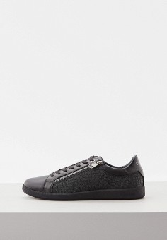Кеды, Calvin Klein, цвет: черный. Артикул: RTLAAY621002. Обувь / Кроссовки и кеды / Кеды / Низкие кеды