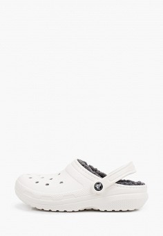 Сабо, Crocs, цвет: белый. Артикул: RTLAAY688101. Обувь / Сандалии