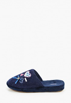 Тапочки, Beppi, цвет: синий. Артикул: RTLAAY796601. Обувь / Домашняя обувь