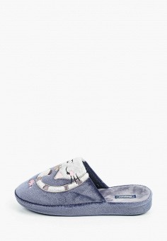 Тапочки, Beppi, цвет: серый. Артикул: RTLAAY797201. Обувь / Домашняя обувь