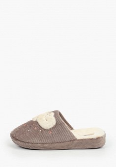 Тапочки, Beppi, цвет: серый. Артикул: RTLAAY797301. Обувь / Домашняя обувь