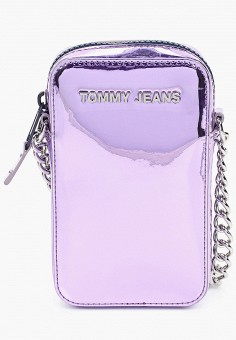 Сумка, Tommy Jeans, цвет: фиолетовый. Артикул: RTLAAY855701. Аксессуары / Сумки