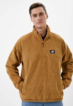 Куртка утепленная, New Balance, цвет: коричневый. Артикул: RTLAAY871301. New Balance
