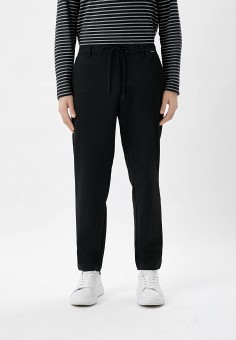 Брюки, Calvin Klein, цвет: черный. Артикул: RTLAAY893801. Одежда / Брюки / Повседневные брюки