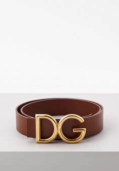 Ремень, Dolce&Gabbana, цвет: коричневый. Артикул: RTLAAZ039101. Premium / Dolce&Gabbana