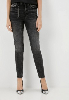 Джинсы, Guess Jeans, цвет: серый. Артикул: RTLAAZ082401. Одежда / Джинсы / Узкие джинсы