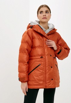 Куртка и жилет, adidas by Stella McCartney, цвет: оранжевый. Артикул: RTLAAZ403701. adidas by Stella McCartney