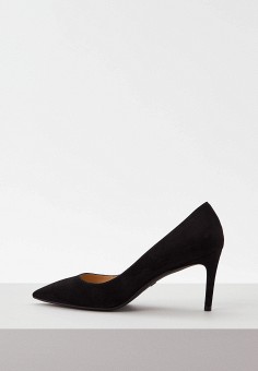 Туфли, Stuart Weitzman, цвет: черный. Артикул: RTLAAZ530001. Обувь / Туфли / Лодочки