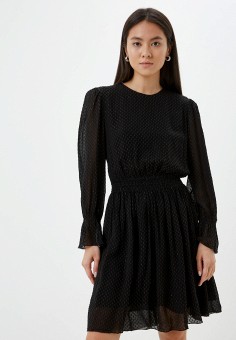 Платье, Gant, цвет: черный. Артикул: RTLAAZ532101. Gant