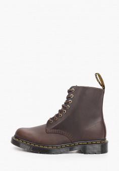 Ботинки, Dr. Martens, цвет: коричневый. Артикул: RTLAAZ556501. Обувь / Ботинки / Высокие ботинки