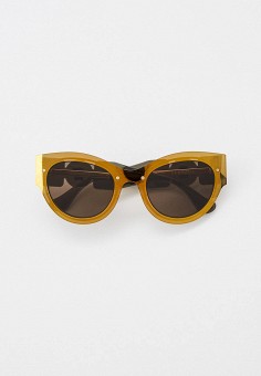 Очки солнцезащитные, Versace, цвет: золотой. Артикул: RTLAAZ803901. 