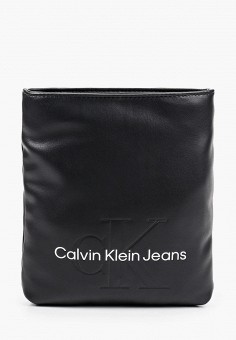 Сумка, Calvin Klein Jeans, цвет: черный. Артикул: RTLAAZ818401. Calvin Klein Jeans