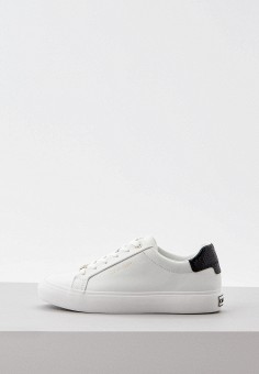 Кеды, Calvin Klein, цвет: белый. Артикул: RTLAAZ857702. Обувь / Кроссовки и кеды
