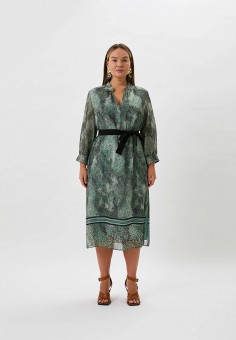 Платье, Persona by Marina Rinaldi, цвет: зеленый. Артикул: RTLABA106501. Premium