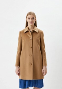 Пальто, Max&Co, цвет: коричневый. Артикул: RTLABA135601. Одежда / Верхняя одежда / Max&Co