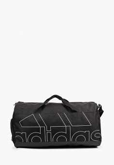 Сумка спортивная, adidas, цвет: черный. Артикул: RTLABA187501. Аксессуары / Сумки / Спортивные сумки