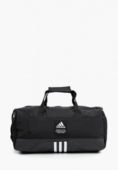 Сумка спортивная, adidas, цвет: черный. Артикул: RTLABA188701. Аксессуары / Сумки / Спортивные сумки