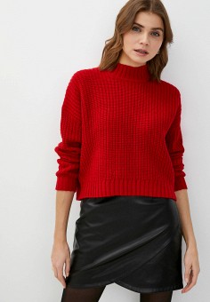 Джемпер, Haily's, цвет: красный. Артикул: RTLABA214401. Одежда / Джемперы, свитеры и кардиганы / Джемперы и пуловеры